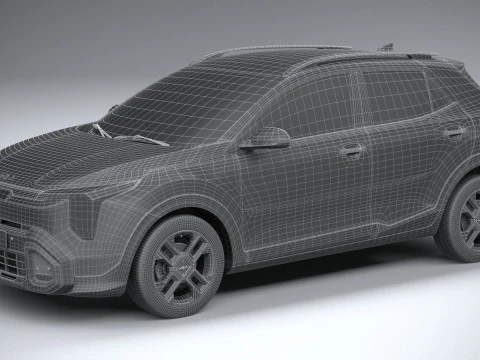 Kia Stonic 2026 3D Model