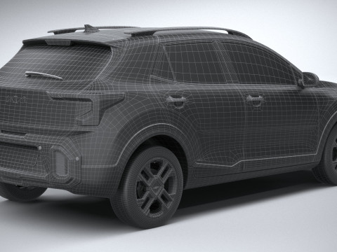Kia Stonic 2026 Model 3D