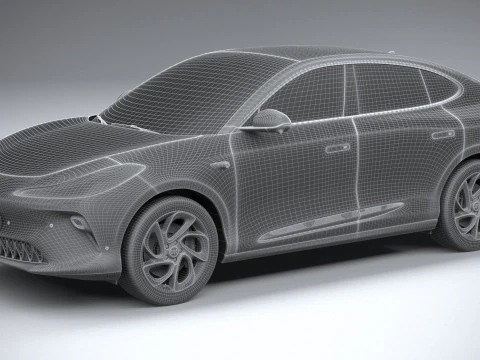 MG IM6 SUV 2026 3D Model