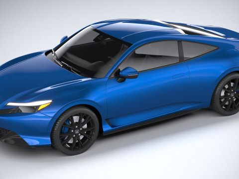 Honda Prelude 2026 3D 모델