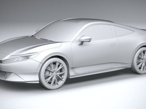 Honda Prelude 2026 3D 모델