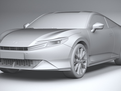 Honda Prelude 2026 3D 모델
