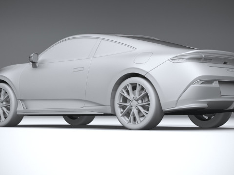 Honda Prelude 2026 3D 모델