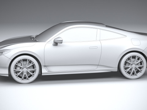 Honda Prelude 2026 3D 모델