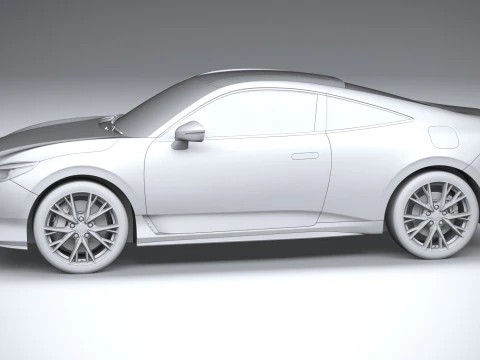 Honda Prelude 2026 3D Model