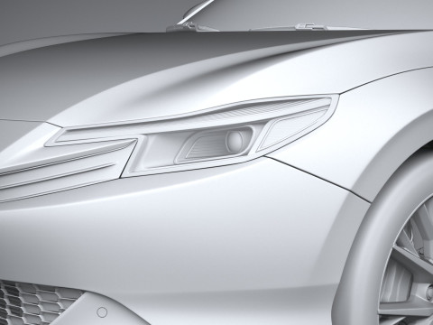 Honda Prelude 2026 3D 모델
