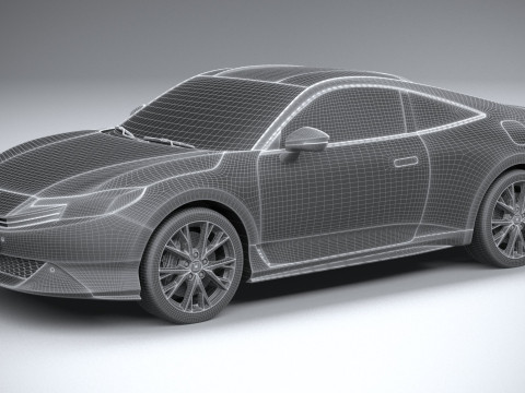 Honda Prelude 2026 3D 모델