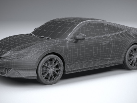 Honda Prelude 2026 3D 모델