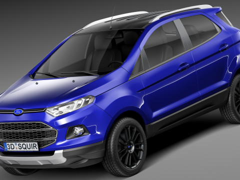 Ecosport 2016 3D Modell