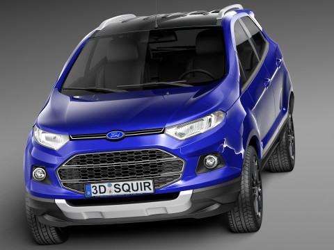 Ecosport 2016 3D Model