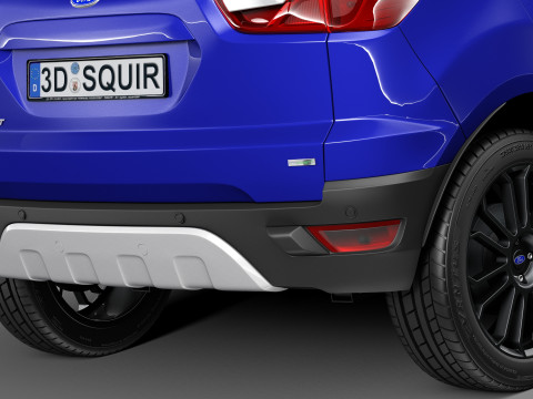 Ecosport 2016 3D Model