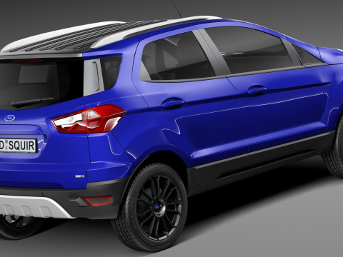 Ecosport 2016 3D Model