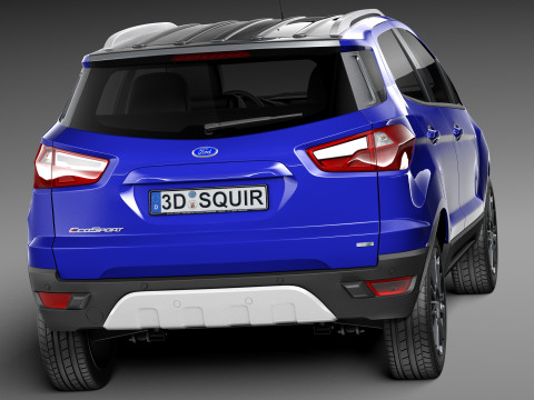Ecosport 2016 3D Model