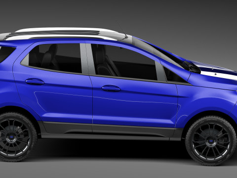 Ecosport 2016 3D Model