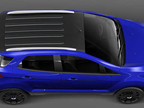 Ecosport 2016 3D Model