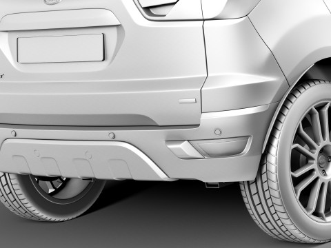 Ecosport 2016 3D Model