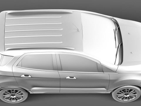 Ecosport 2016 3D Model