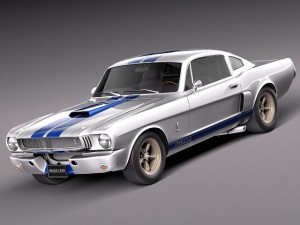 Mustang GT350h 1964 Modello 3D