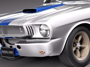 Mustang GT350h 1964 Modello 3D