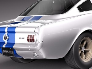 Mustang GT350h 1964 Modello 3D