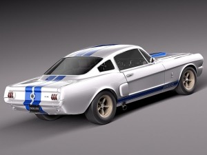Mustang GT350h 1964 Modello 3D