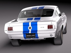 Mustang GT350h 1964 Modello 3D