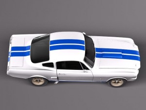 Mustang GT350h 1964 Modello 3D