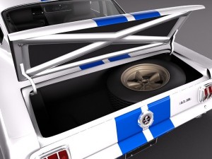 Mustang GT350h 1964 Modello 3D