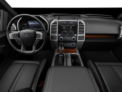 F-150 Crew Cab Limited 2016 3D Model