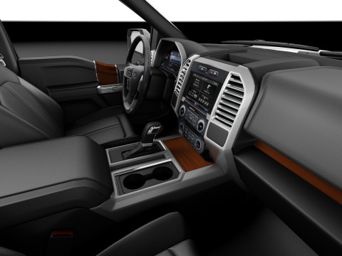 F-150 Crew Cab Limited 2016 Modello 3D