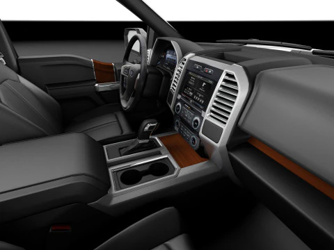 F-150 Crew Cab Limited 2016 3D Model