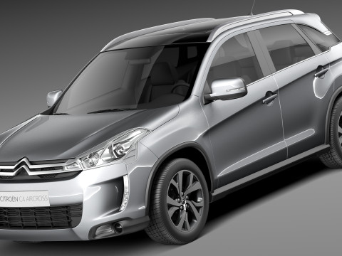 Citroen C4 Aircross 2013 3D Model