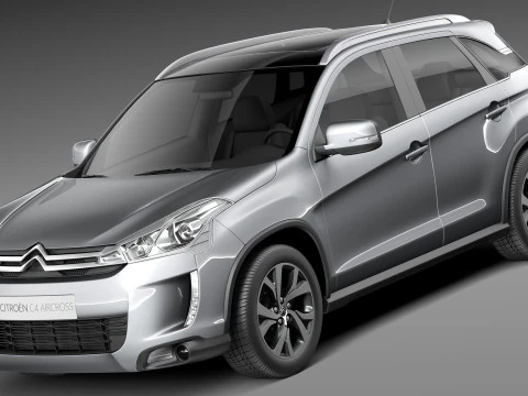 시트로엥 C4 에어크로스 2013 3D 모델