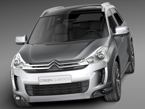 Citroen C4 Aircross 2013 3D 모델
