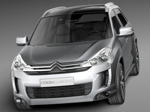 Citroen C4 Aircross 2013 3D Model