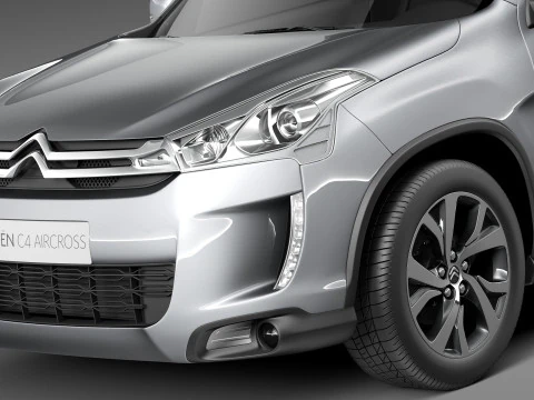 Citroen C4 Aircross 2013 3D Model