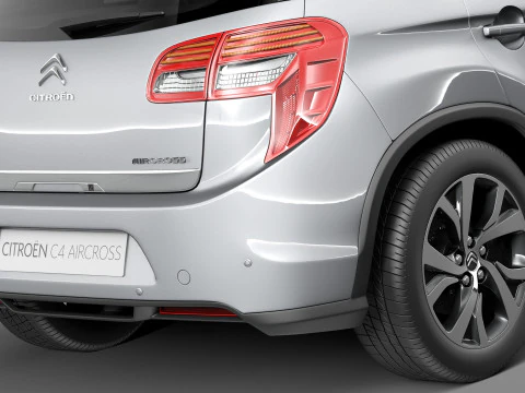 Citroen C4 Aircross 2013 3D Model