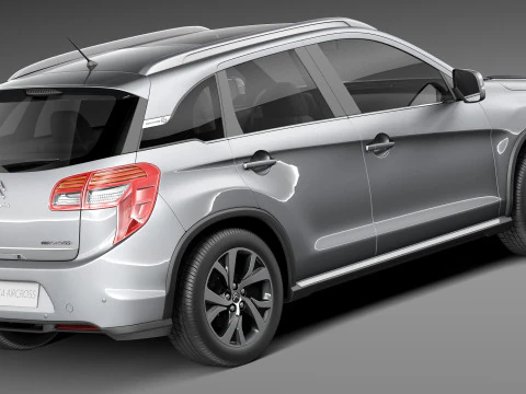Citroen C4 Aircross 2013 3D Model