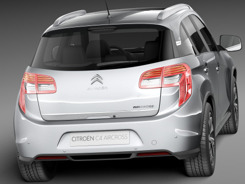 Citroen C4 Aircross 2013 3D 모델