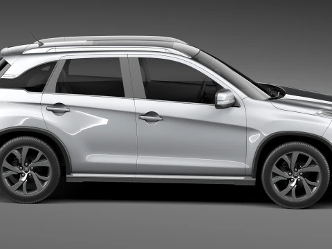 Citroen C4 Aircross 2013 3D Model