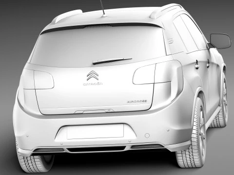 Citroen C4 Aircross 2013 3D Model