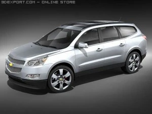 Chevrolet Traverse 2008 3D Model