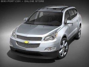 Chevrolet Traverse 2008 3D Model