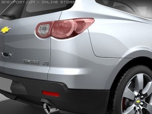Chevrolet Traverse 2008 3D 模型