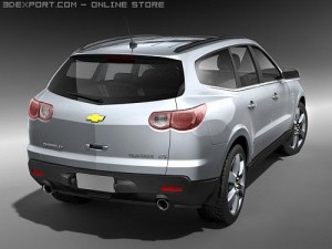 Chevrolet Traverse 2008 3D 模型