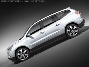 Chevrolet Traverse 2008 3D 模型
