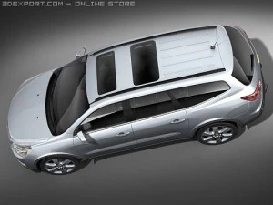 Chevrolet Traverse 2008 3D Model