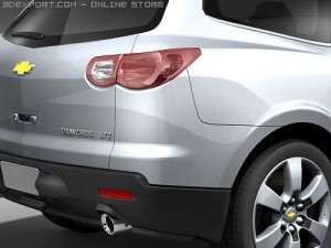 Chevrolet Traverse 2008 midpoly 3D 模型