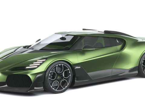 Bugatti Brouillard 2025 3Dモデル