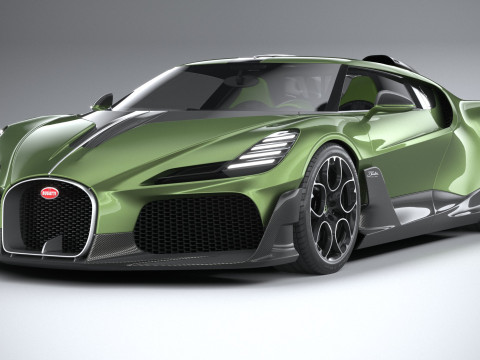 Bugatti Brouillard 2025 3D Model